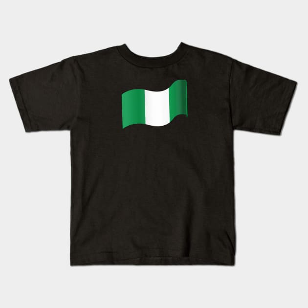 Nigeria Kids T-Shirt by traditionation